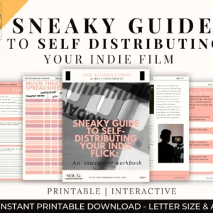 Self Distributing your Indie Film Filmmaking film production workbook